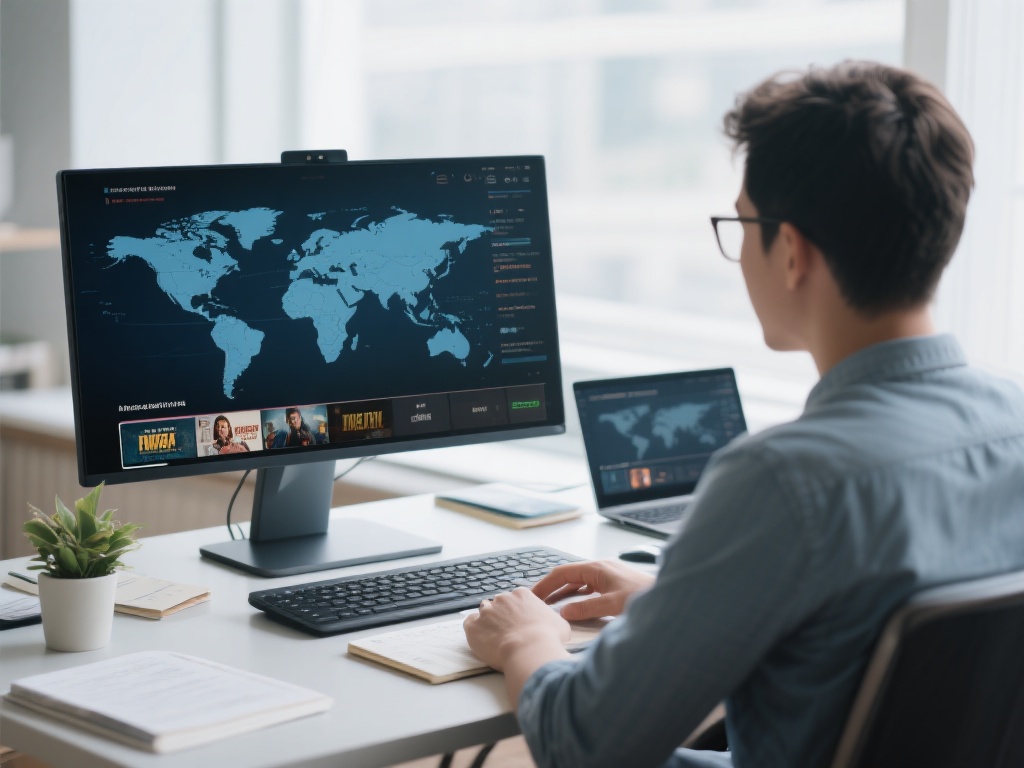 酷盛VPN加速器:全天候高效突破跨地区网络屏障 无论是远程办公、海外学习,还是想在休闲时光流畅观看